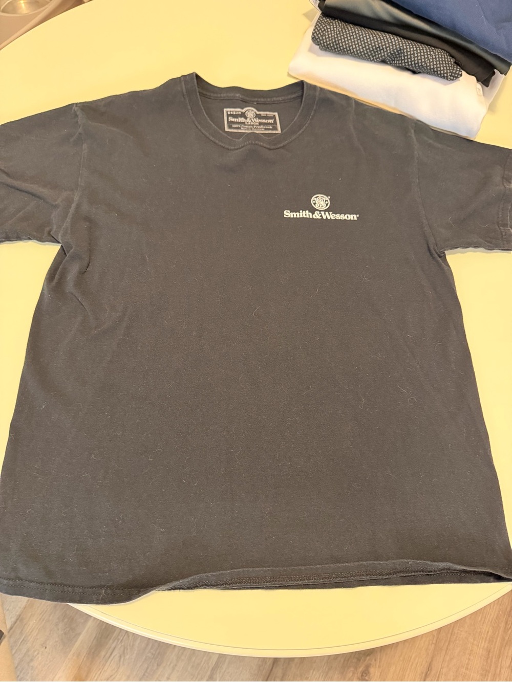 Smith & Wesson Men’s Black Short Sleeve Logo Tee